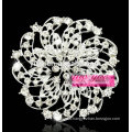 graceful wreath circle birthday brooch